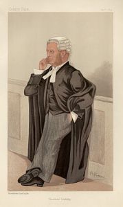 Caricature of a QC (Cornelius Marshall Warmington) by "STUFF" Henry Charles Seppings-Wright [Public domain], via Wikimedia Commons
